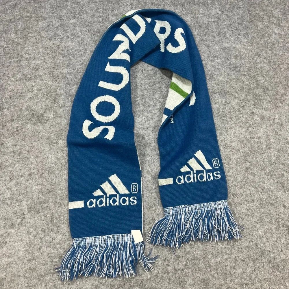 Seattle Sounders FC 2013 Season Ticket‎ Member Scarf Adidas Blue White Green